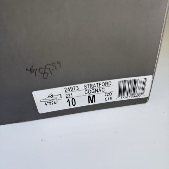 Stacy Adams Stratford Cognac Leather Monkstrap Dress Shoe 10M - Picture 6 of 6